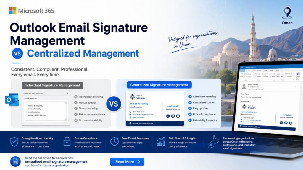 Microsoft 365 Email Signature Management in Oman